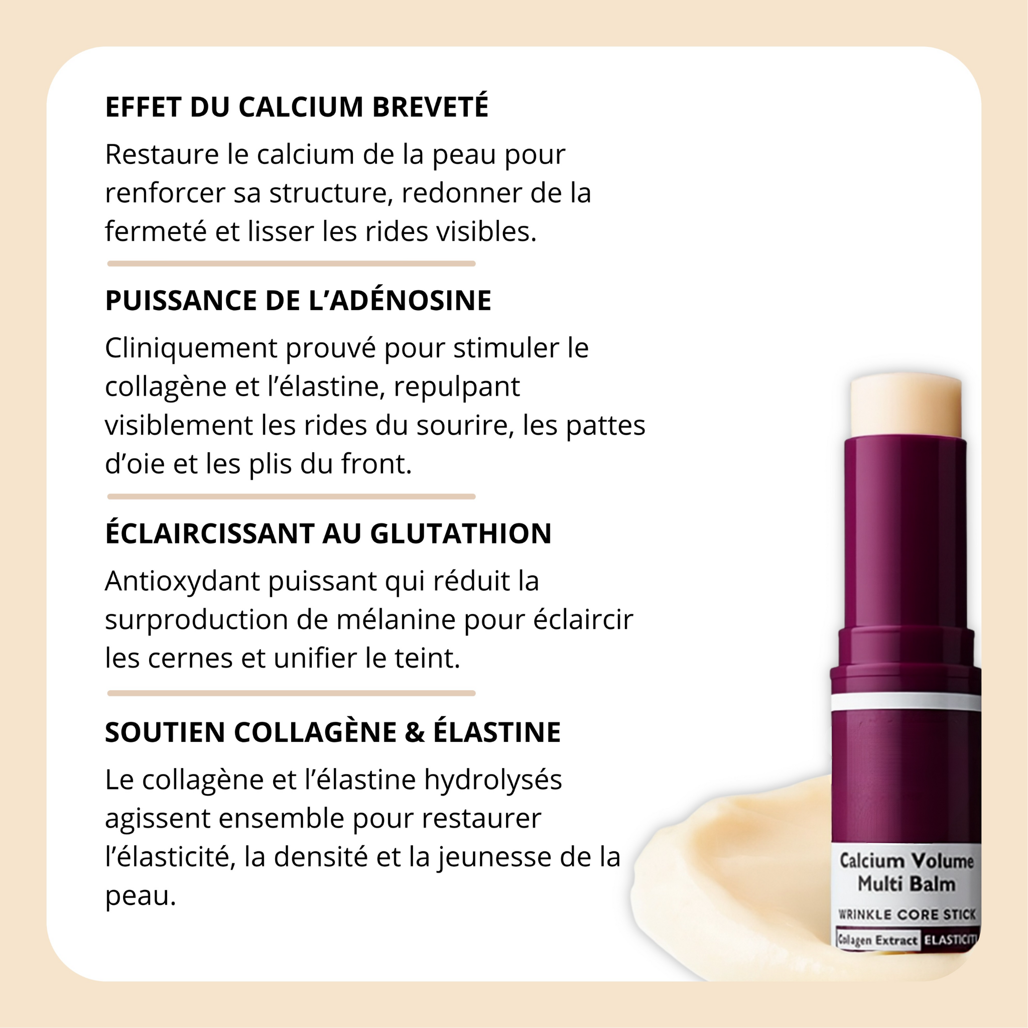 Stick Anti-Rides Calcium